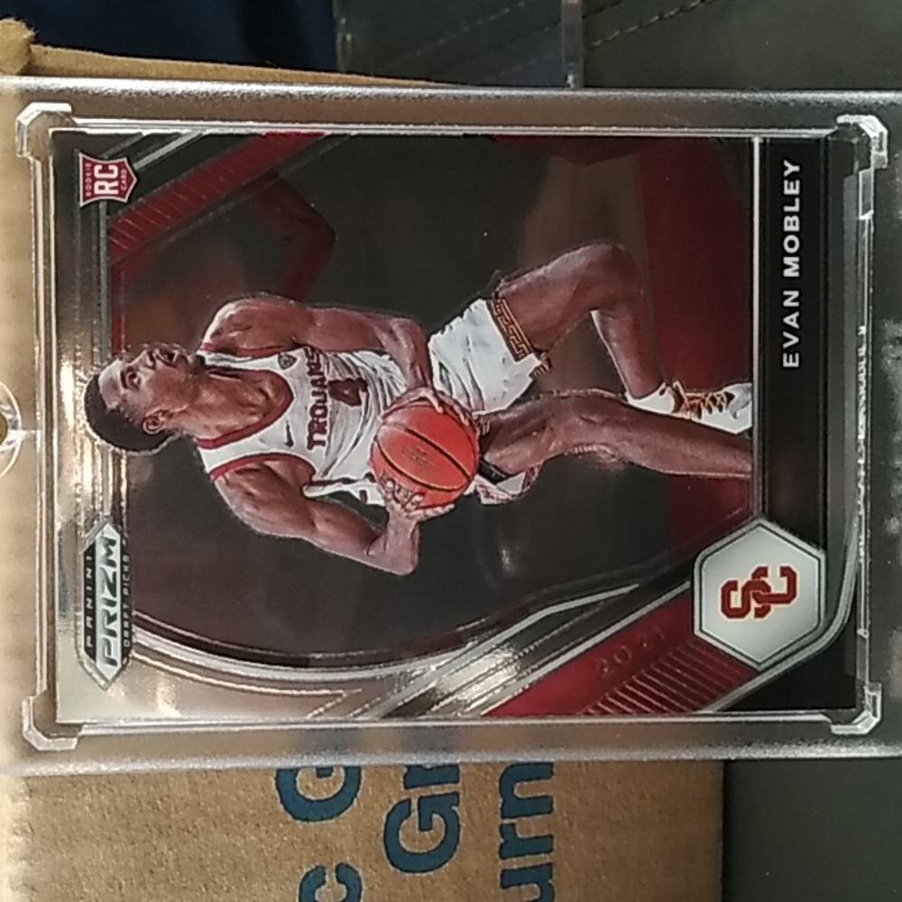 2021 panini prizm draft picks evan mobley rookie